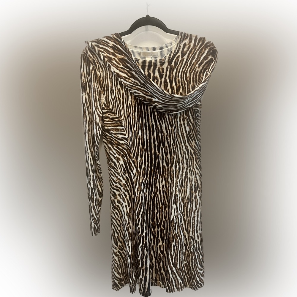 NWT Michael Kors Leopard Print Sweater Dress